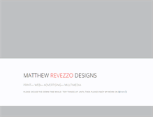 Tablet Screenshot of mrevezzodesign.com